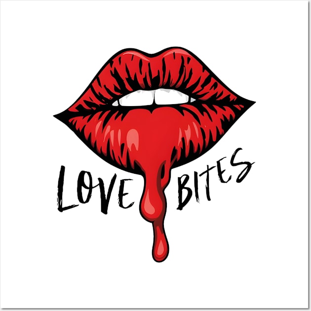 Love Bites Wall Art by Noshiyn